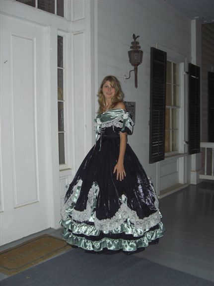 civil war ball gown ladies ball dress